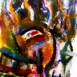 Self Portrait as Apostle Thomas